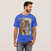 Possum at Arkarra Lagoons caesium funny T-shirt (Voorkant volledig)