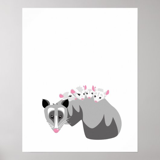 Possum Baby Print (Voorkant)