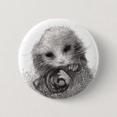 Possum Badge Ronde Button 5,7 Cm (Voorkant)