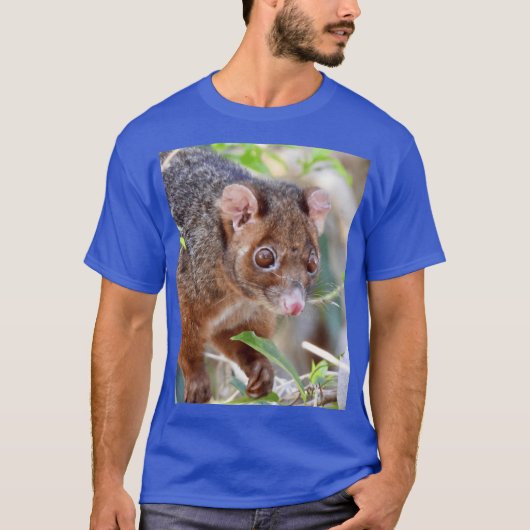 Possum bij Arkarra Lagoons caesium grappig T-shirt (Voorkant)