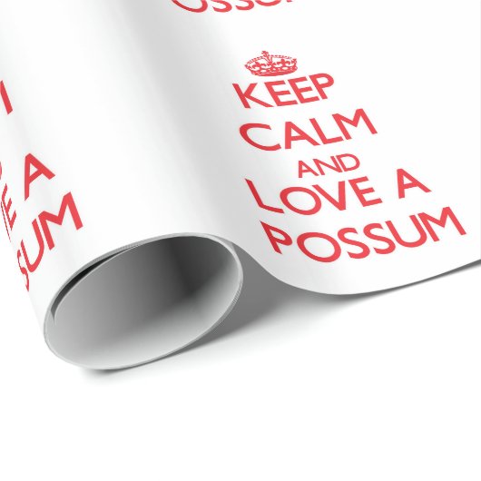 Possum Cadeaupapier (Rol Hoek)