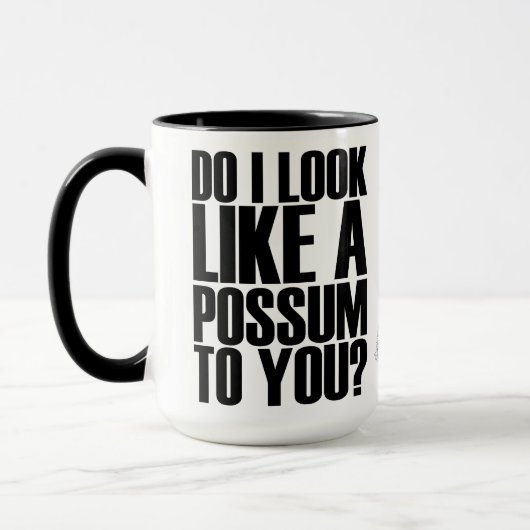 Possum Coffee Mok (Links)