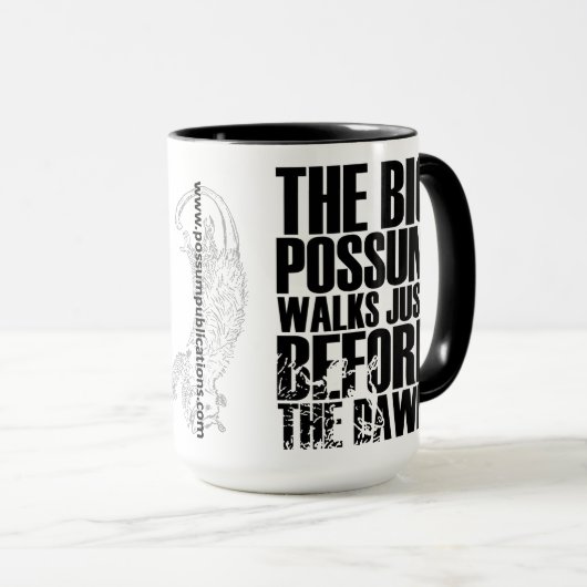 Possum Coffee Mok (Voorkant rechts)