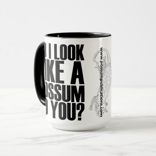 Possum Coffee Mok (Voorkant links)
