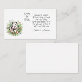 Possum Dierenboeken voor Baby Enclosure Kaart (Voorkant / Achterkant)