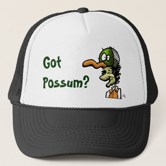 Possum, heb ik Possum? Trucker Pet (Voorkant)