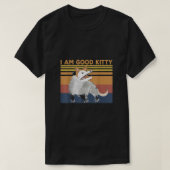Possum I Am Good Kat Fake Cat Funny  Opos T-shirt (Design voorkant)