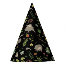 Possum in a Berry Field in Black