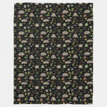 Possum in a Berry Field in Black