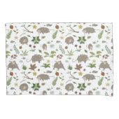 Possum in a Berry Field in White Kussensloop (Voorkant)