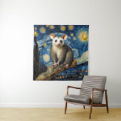 Possum in de Sterrennacht Wandkleed (In situ)