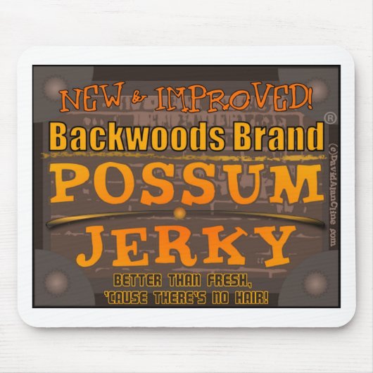 POSSUM JERKY xl Muismat (Voorkant)
