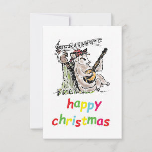 Possum Kerstkaart Kaart