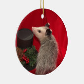 Possum kerstversiering keramisch ornament (Rechts)