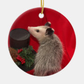 Possum kerstversiering keramisch ornament (Voorkant)