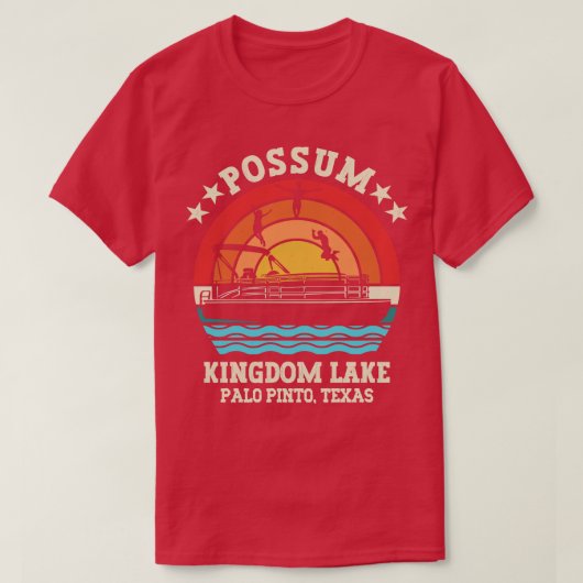 Possum Kingdom Lake T-shirt (Design voorkant)