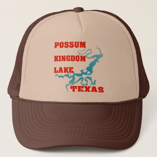 Possum Kingdom Lake, Texas Trucker Pet (Voorkant)