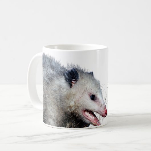 Possum Life - Angst Koffiemok (Voorkant links)