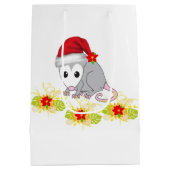 Possum Merry kerstcadeautassen Medium Cadeauzakje (Achterkant)