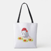 Possum Merry Kerstmis Canvas tassen (Achterkant)