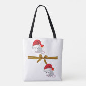 Possum Merry Kerstmis Canvas tassen (Achterkant)