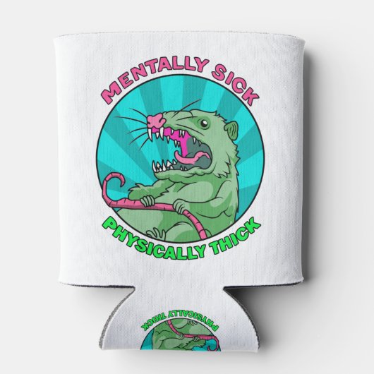 Possum - Mvertersick fysisch dik Blikjeskoeler (Achterkant)