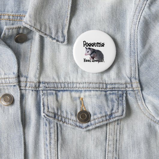 "Possum needs Love!" button (In situ)