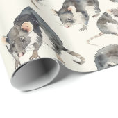 Possum Opossum Cadeaupapier (Rol Hoek)