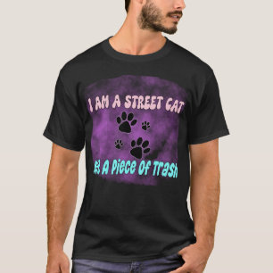 Possum opossum grappig afval meme straat kat t-shirt