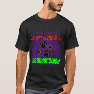 Possum opossum grappig afval meme straat kat t-shirt