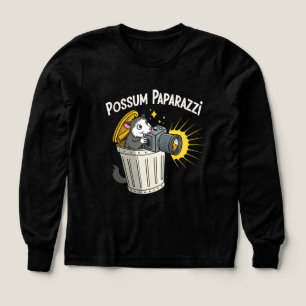 Possum Paparazzi T-Shirt: Grappig nachtcrawler T-s