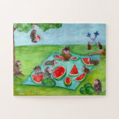 Possum Picnic Puzzle Legpuzzel (Horizontaal)