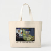Possum Protocol Funny Gifts T - shirts & Collectib Grote Tote Bag (Voorkant)