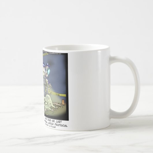 Possum Protocol Funny Gifts T - shirts & Collectib Koffiemok (Rechts)