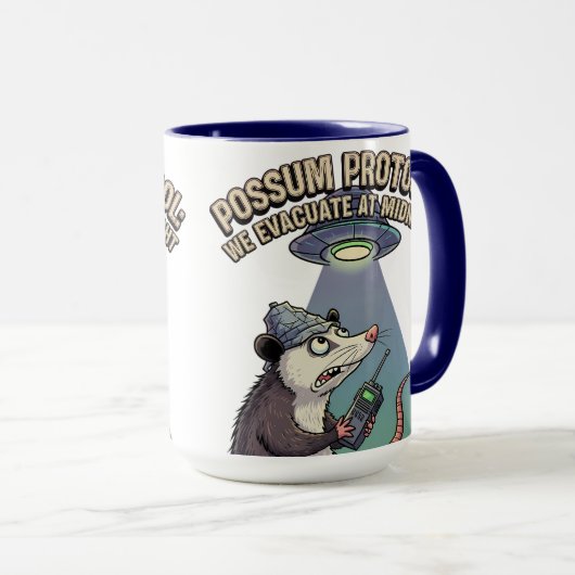 Possum Protocol: We evacueren 's nachts Mok (Voorkant rechts)