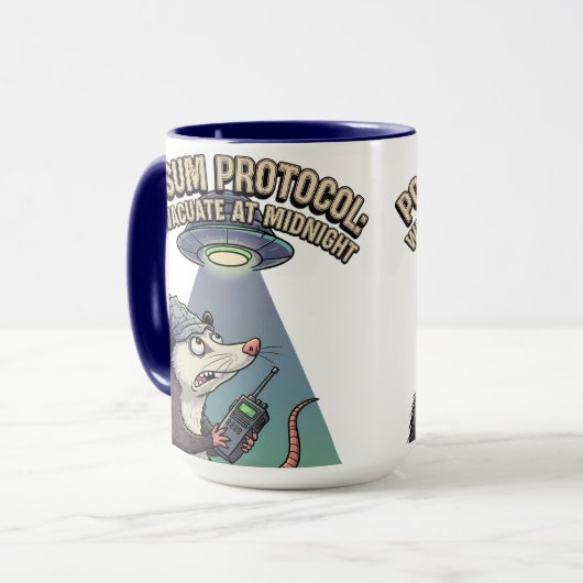 Possum Protocol: We evacueren 's nachts Mok (Voorkant links)