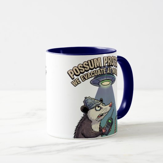 Possum Protocol: We evacueren 's nachts Mok (Voorkant rechts)