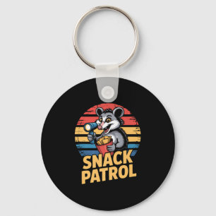 Possum Snacks Patrol met zaklamp en chips Hum Sleutelhanger