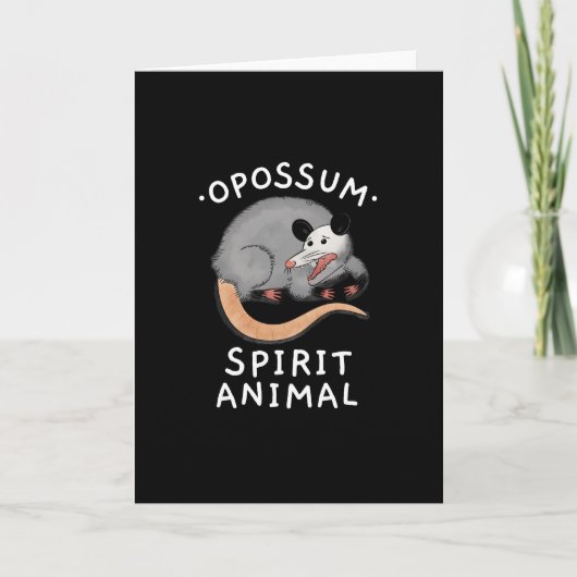 POSSUM SPIRIT ANIMAAL KAART (Voorkant)