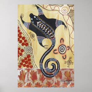 POSSUM SUNRISE POSTER