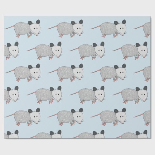 Possum Surprise Cadeaupapier (Vlak)