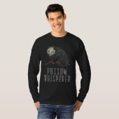 Possum Whisperer Street Cat Opossum T-shirt (Voorkant volledig)