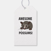 Possums Geweldige Funny Possums Cadeaulabel (Voorkant)