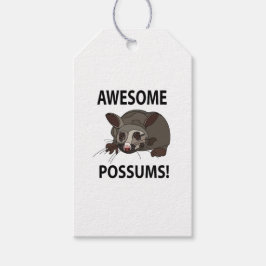 Possums Geweldige Funny Possums Cadeaulabel
