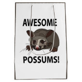 Possums Geweldige Funny Possums Medium Cadeauzakje (Achterkant)