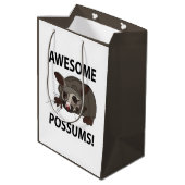 Possums Geweldige Funny Possums Medium Cadeauzakje (Achterkant Gekanteld)