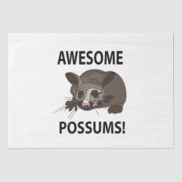 Possums Geweldige Funny Possums Tissuepapier