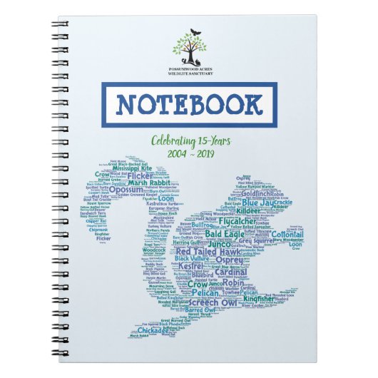 Possumwood Acres 15th Jubileum Celebration Notitieboek (Voorkant)