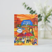 Post Alley Briefkaart (Staand voorkant)