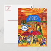 Post Alley Briefkaart (Voorkant / Achterkant)